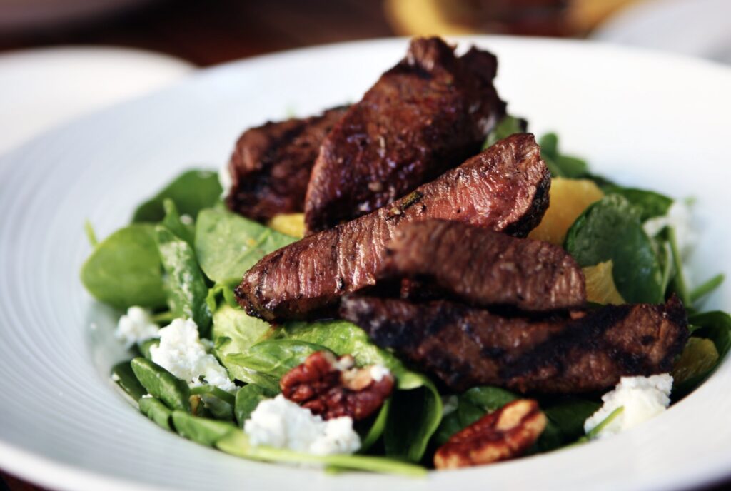 Blood Sugar Supportive Steak Salad