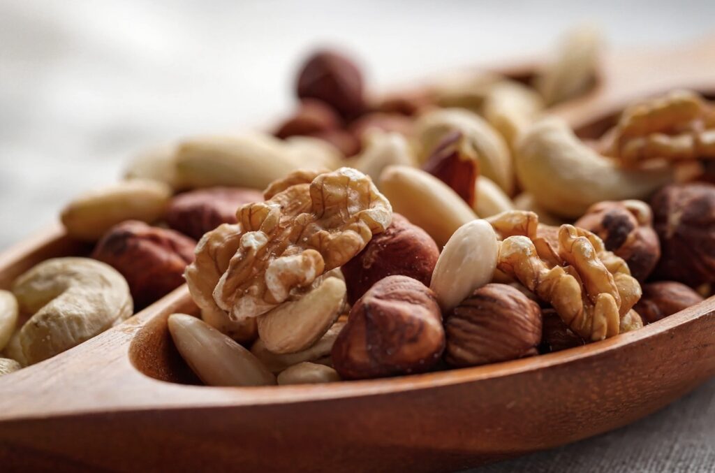 Bowel of blood sugar supportive nuts